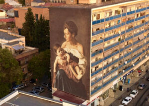 Новый мурал появился в тбилисском Авлабари