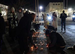 Акция солидарности с Мзией Амаглобели прошла у Руставской тюрьмы