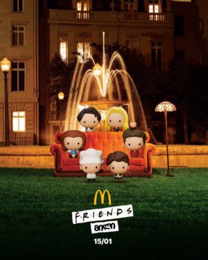 Фигурки из сериала «Друзья» можно будет получать в McDonald’s
