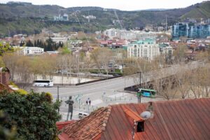 Опустевший Тбилиси